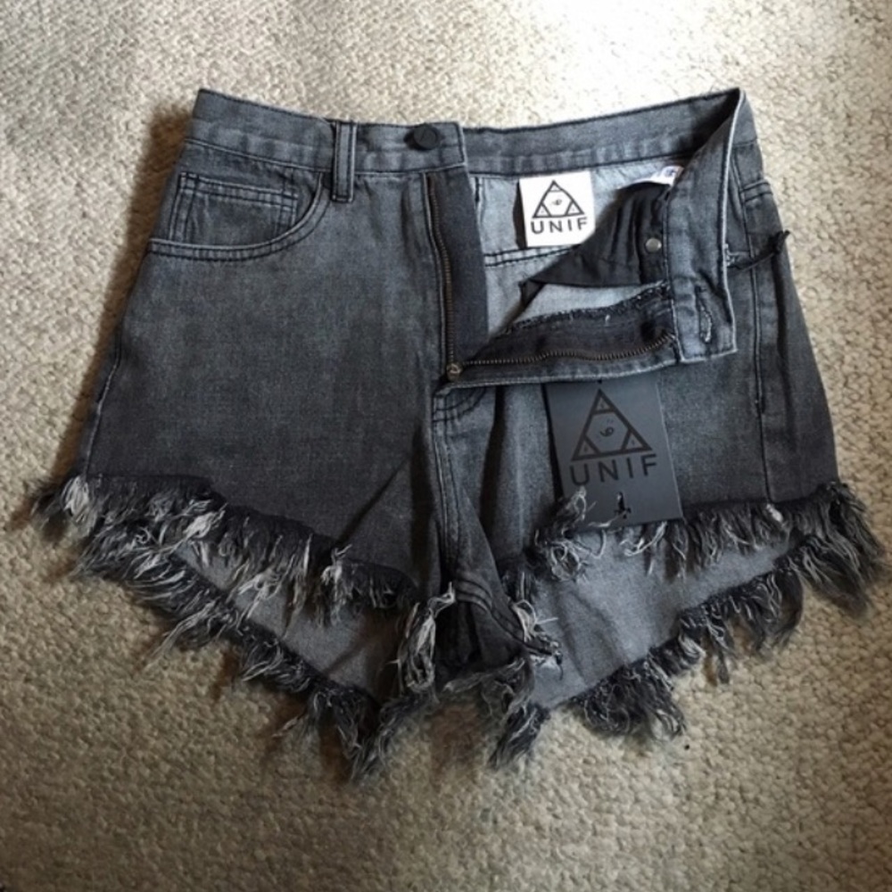 UNIF High Waisted Shorts