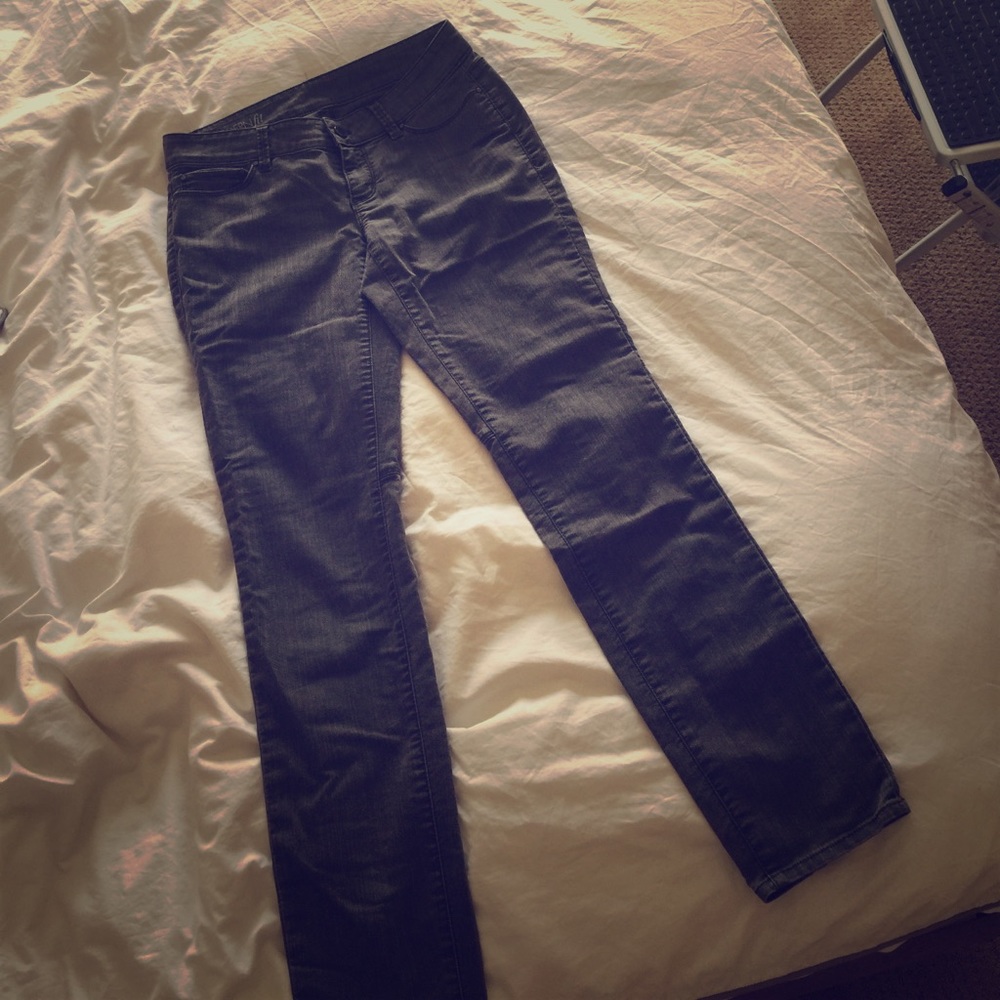 Ann Taylor Grey denim