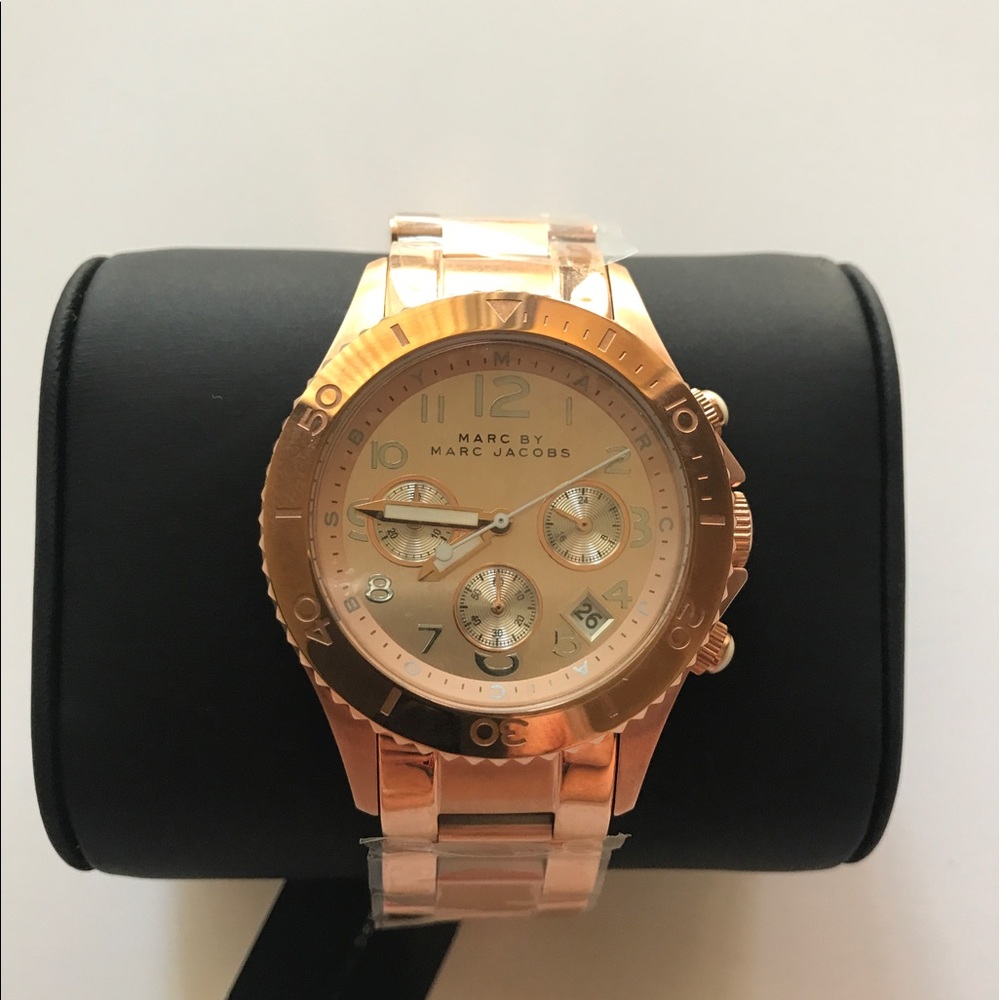 Women's 'Rock' Rosetone Stainless Steel
