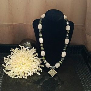 Statement Neckkace with Medallion