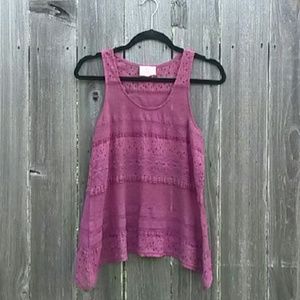 Magenta Tank Top