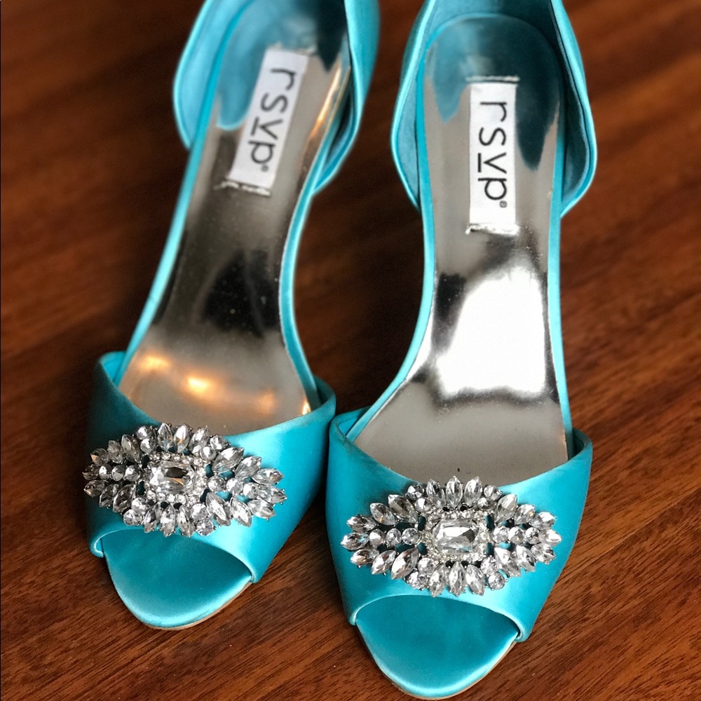 Tiffany Blue rsvp Pumps