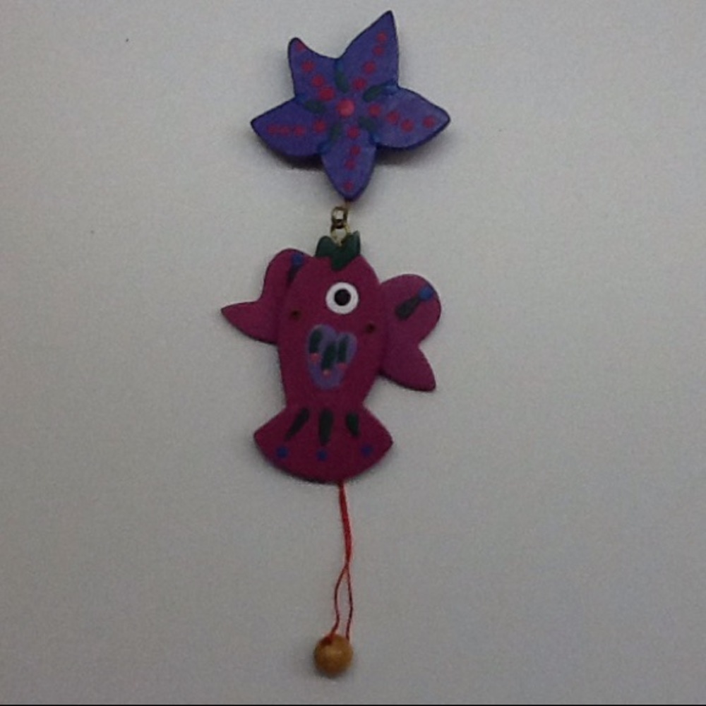 Swimming Fish Pin