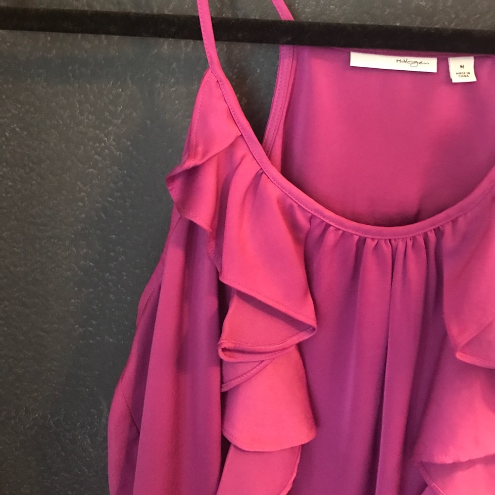 Silky Ruffled Top - Picture 4 of 6