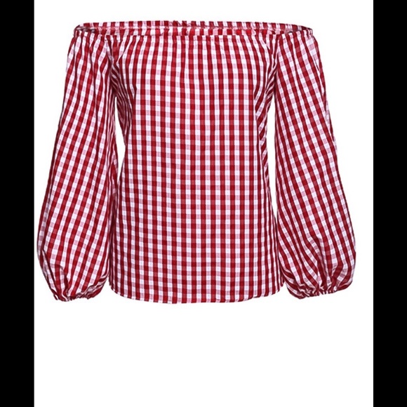 5 ⭐️Off Shoulder Blouse-Only 1 M Left - Picture 2 of 3