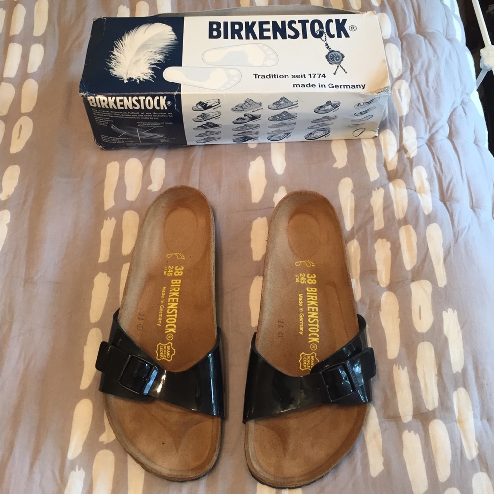 Birkenstock Madrid Sandals Sz 38 NEW