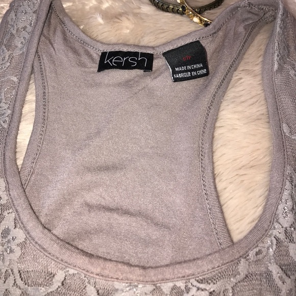 Razor back lace tank - Picture 4 of 4