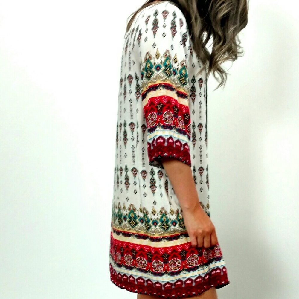 🚨LAST ONE🚨🌿BOHO TUNIC DRESS🌿 - Picture 6 of 8