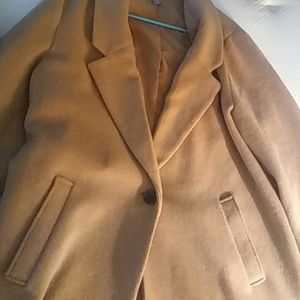 Tan pea coat