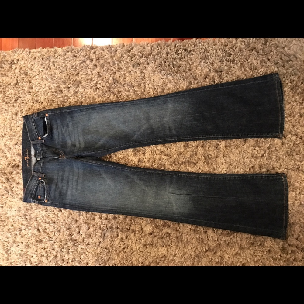 7 for all man kind boot cut jeans