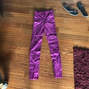 Lip service cult glitter disco punk goth pants