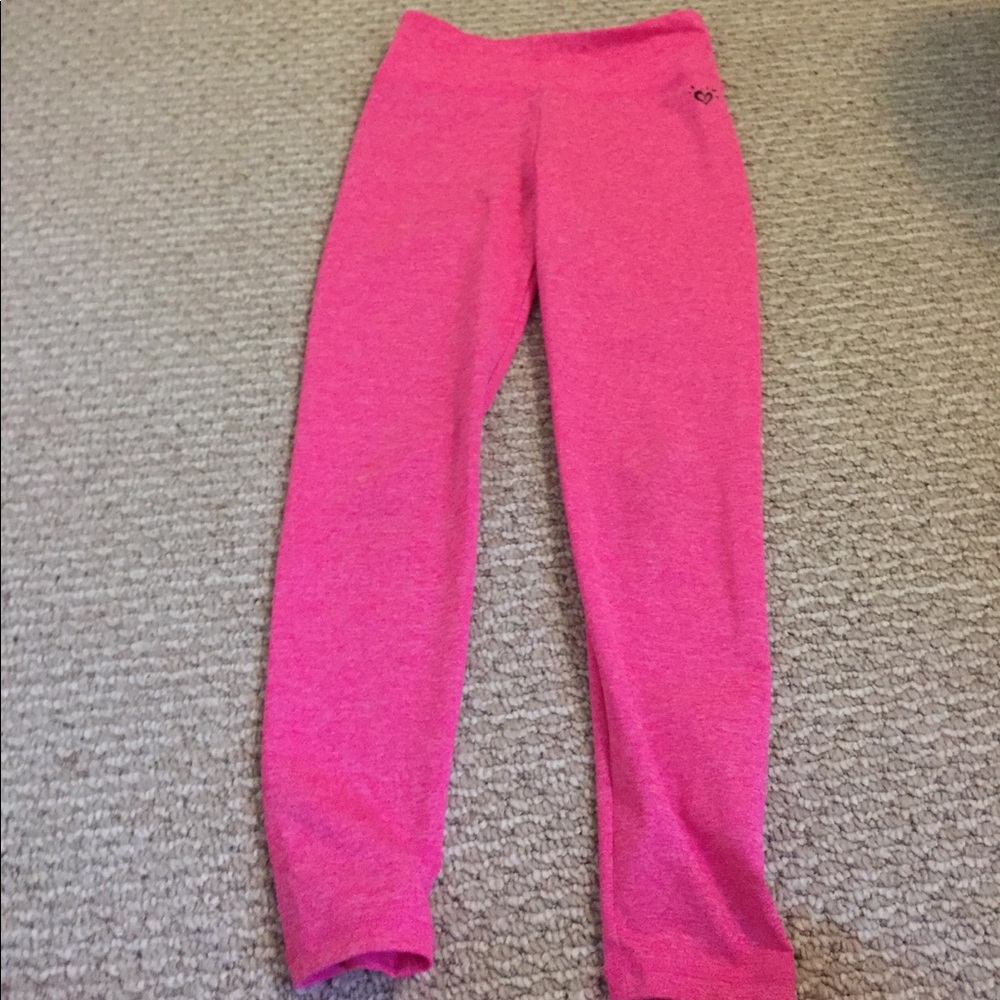 Justice Hot Pink Leggings