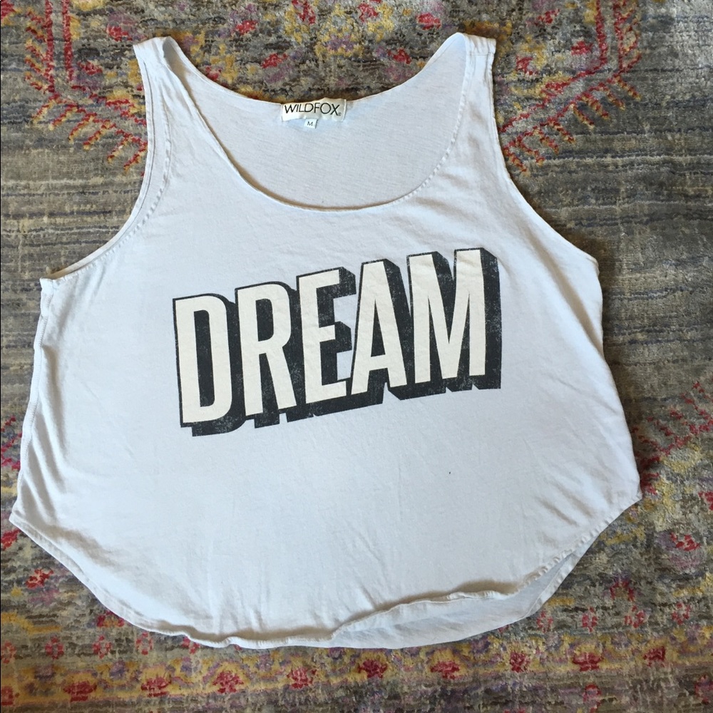 Wildfox crop tank top