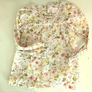 Janie and jack 3T shabby chic blouse