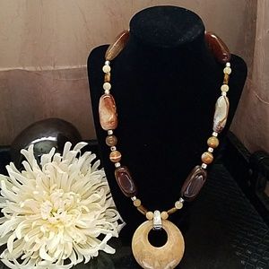 LARGE STONE STATEMENT PIECE