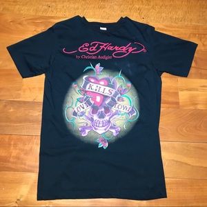 Sold on Mecari Ed Hardy Shirt