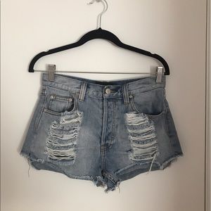 Mink Pink Slasher High Waisted Shorts