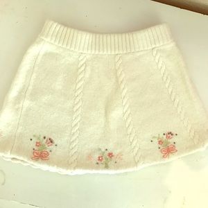Janie and jack 3T sweater skirt