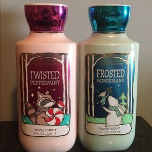 Bundle of 2 bath and body works lotions