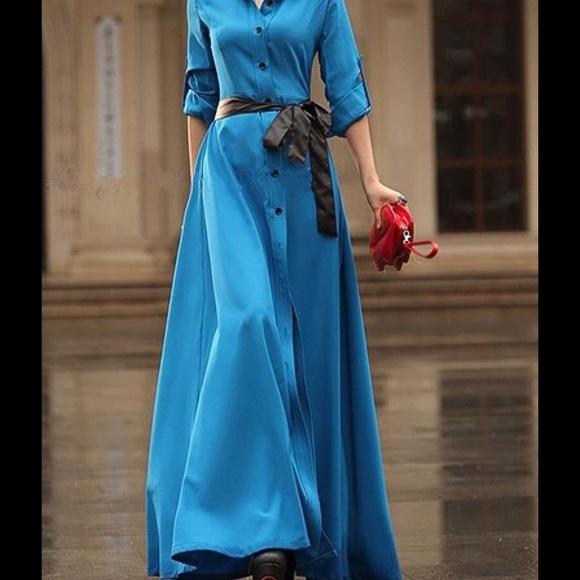 ✂️New Item-Maxi Dress (1 Large left) - Picture 2 of 7