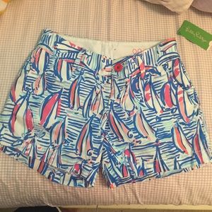 Lilly Pulitzer Callahan white shorts size 00