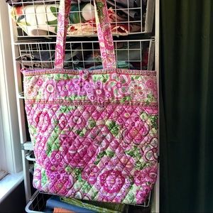 Vera Bradley Pink Petal Tote Purse