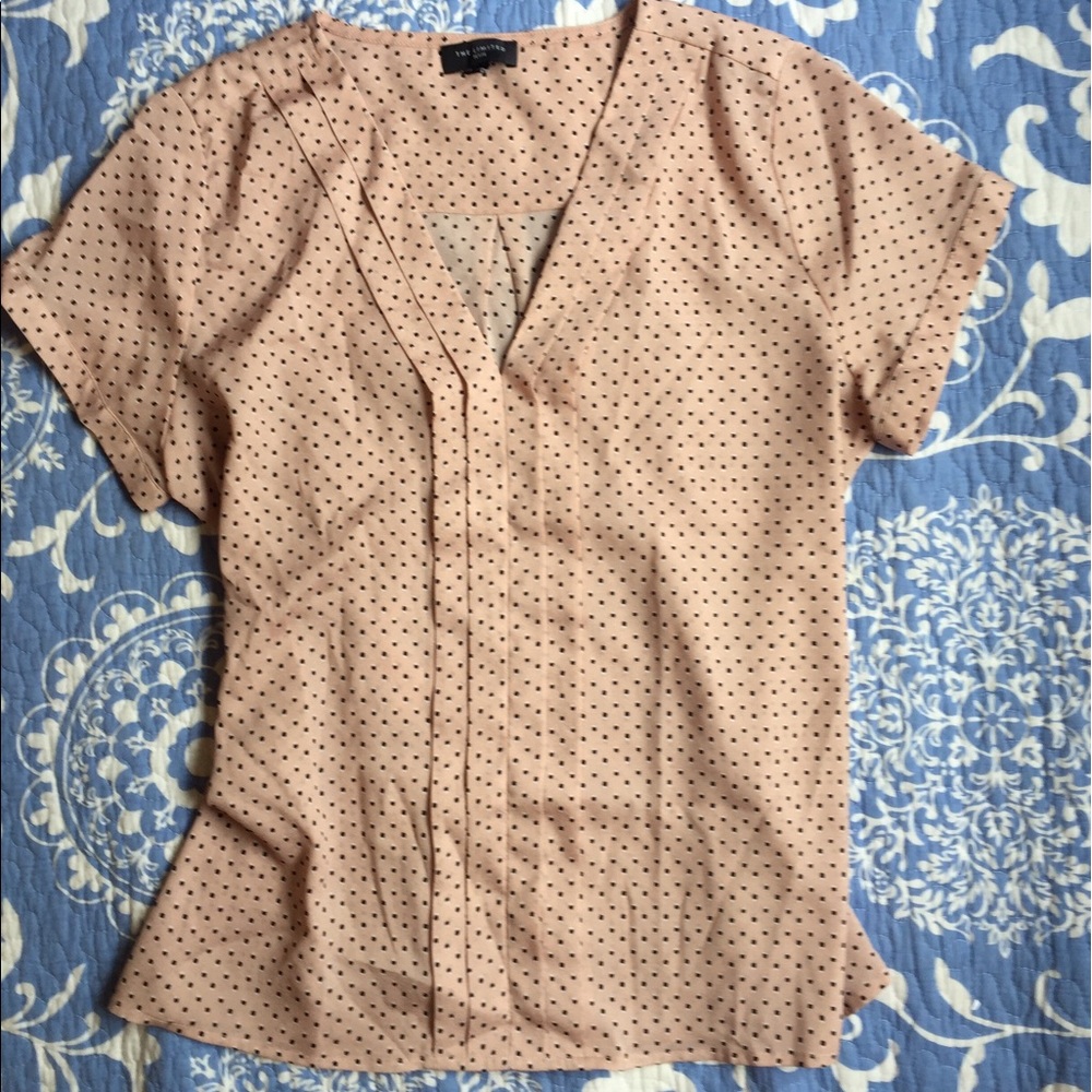 The Limited Pink Dot Blouse 👚