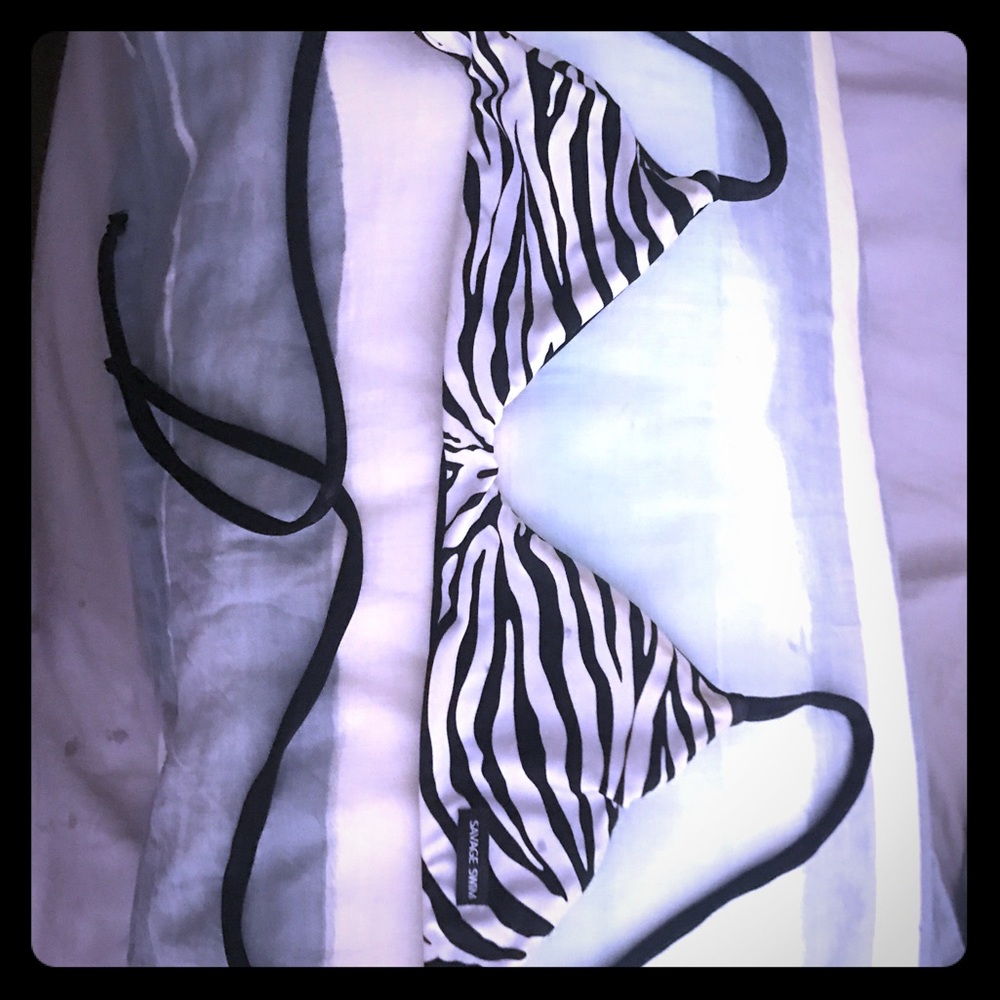 Savage Swim reversible bikini top "Leah"