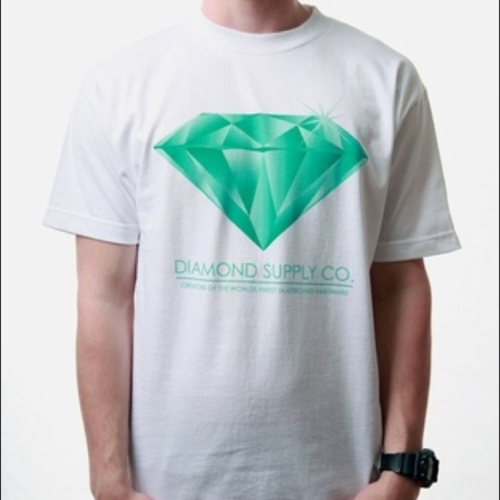 New Diamond Supply Co Creators Shirt in White