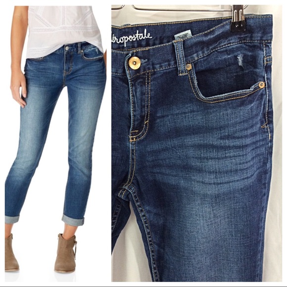 aeropostale kylie boyfriend jeans