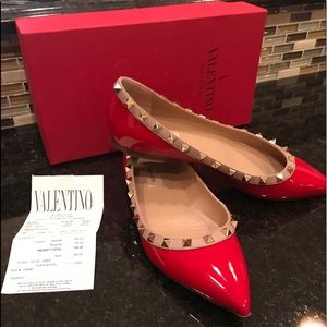 Red Valentino Ballet Flats
