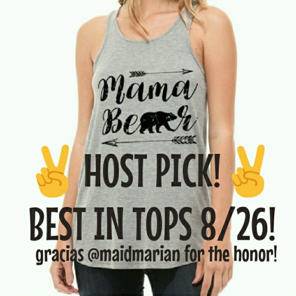 🎉HP🎉Tribal Mama Bear tank!🎉 1 Left! SIZE LG!🎉