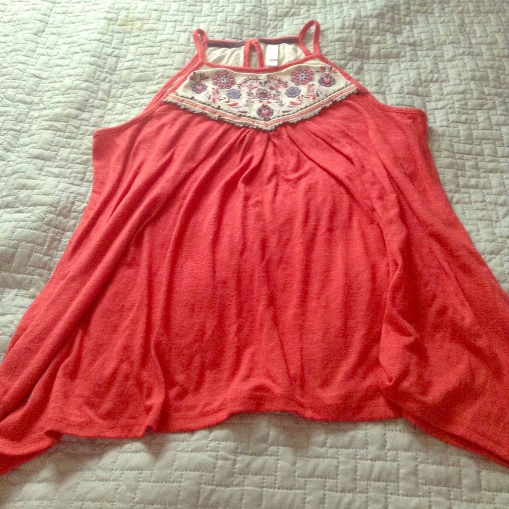Xhilaration Girls M Indian weave shirt