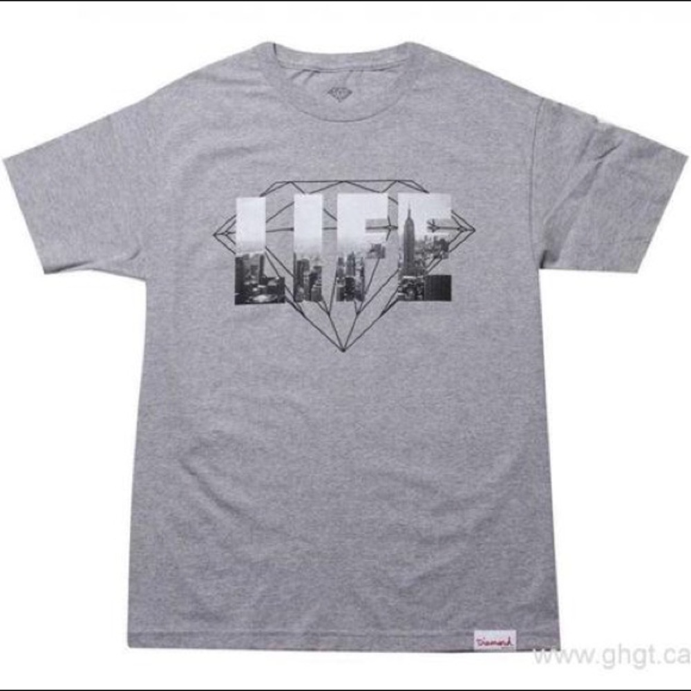 New Diamond Supply Co NY Diamond Life Shirt