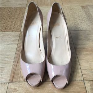 Christian Louboutin Cream Heels