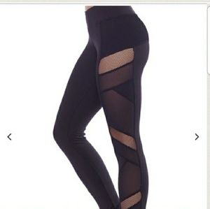 Electric Yoga mesh panel leggings