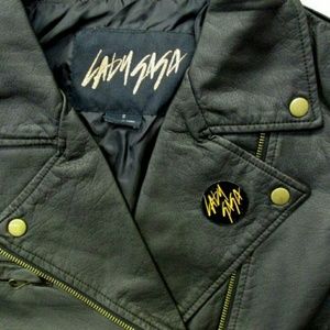 Born This Way Faux Leather Jacket