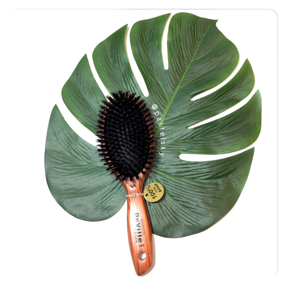🆕 Spornett DeVille 100% boar bristle hair brush