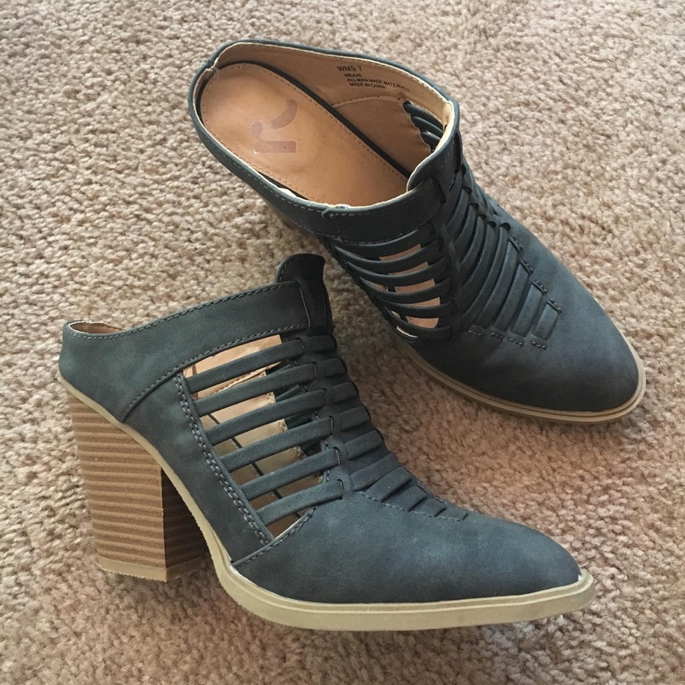 Dark Gray Report Booties