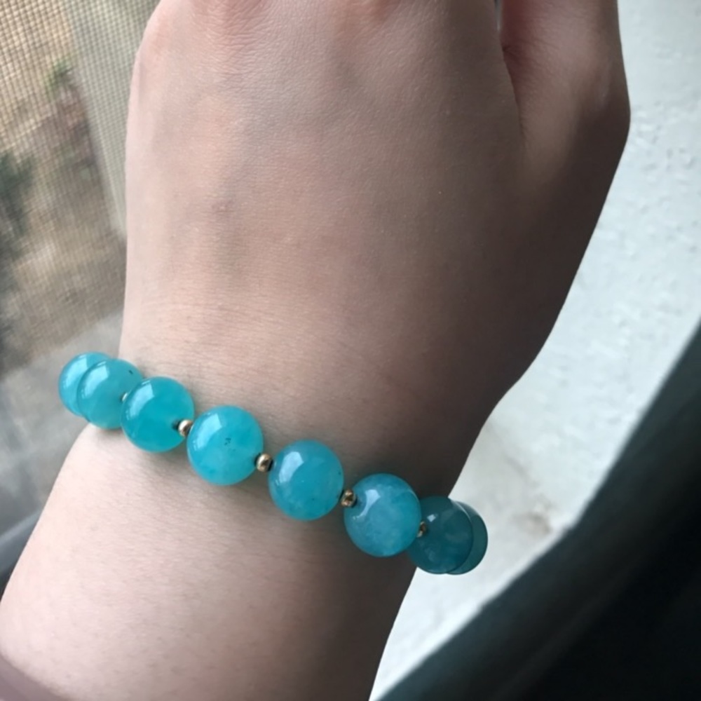 Amazonite (Amazon Stone) bracelet