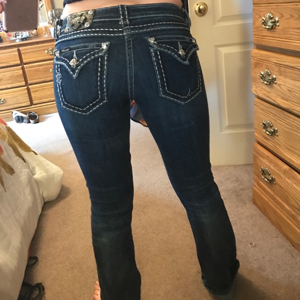 Miss Me boot cut jeans size 27