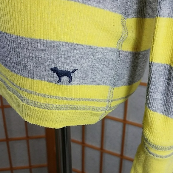 VS PINK striped long sleeve shirt - Picture 3 of 5