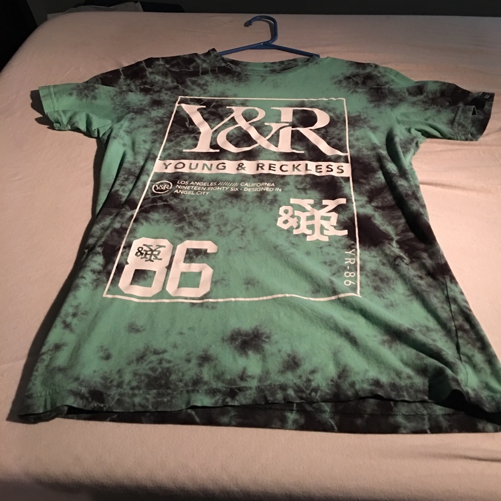 Young and Reckless short sleeve shirt