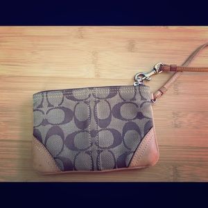 Coach wristlet