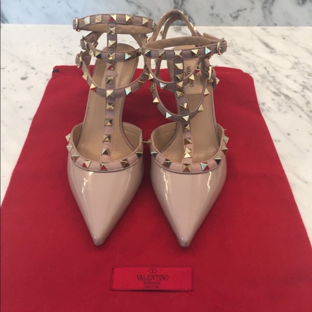 Authentic Valentino Rockstud heels 38