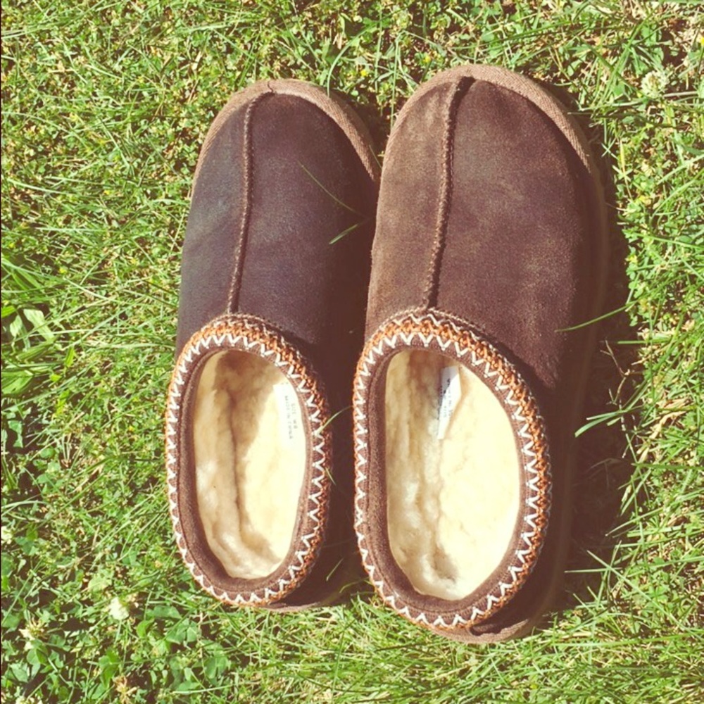 Womens Brown Low Rise Slipper Uggs