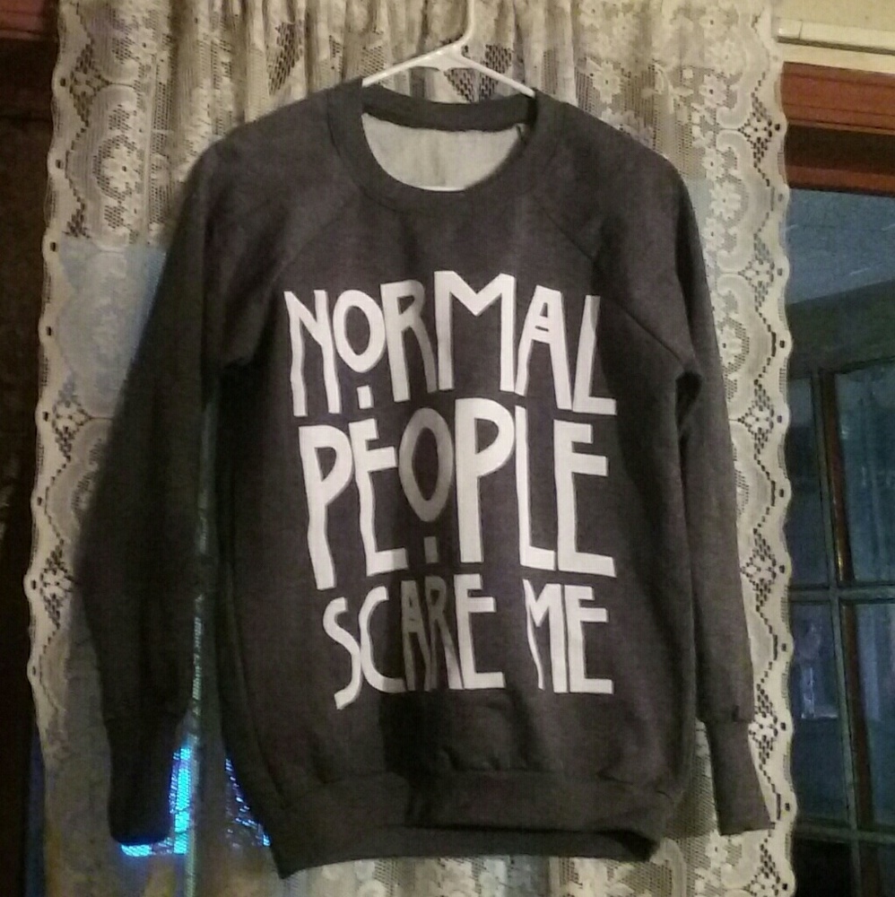 Gray Graphic Sweatshirt