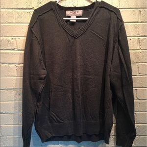 Men's Levi's, long-sleeve, VNeck, Pullover Sweater
