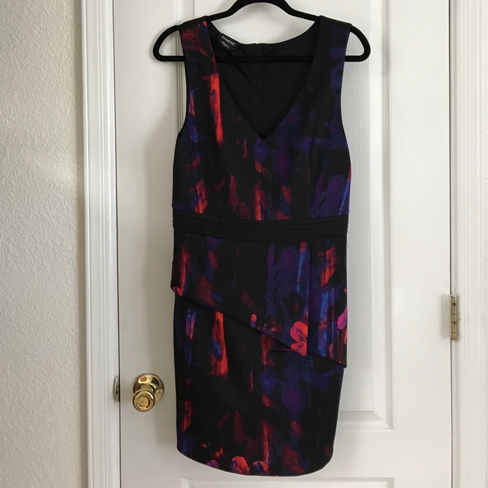 Cocktail dress Bebe size medium.