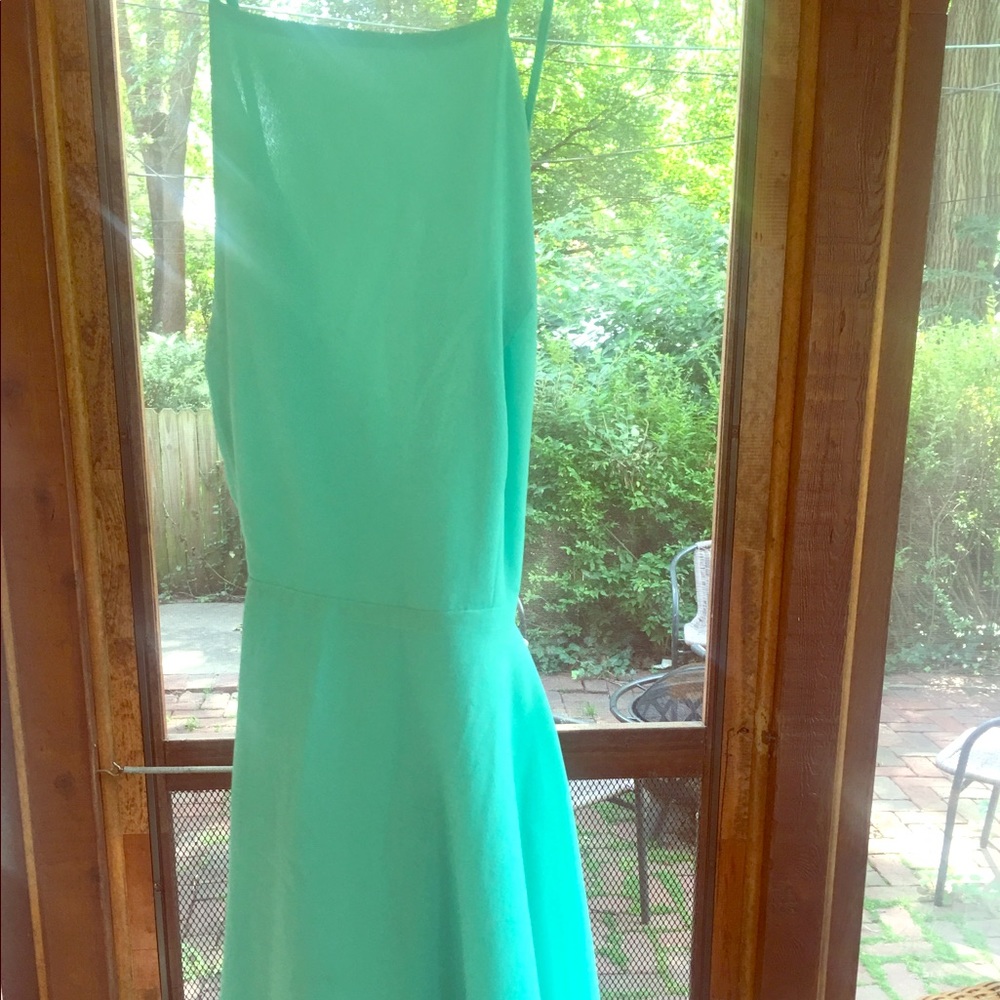 Silence and Noise skater dress- low back!